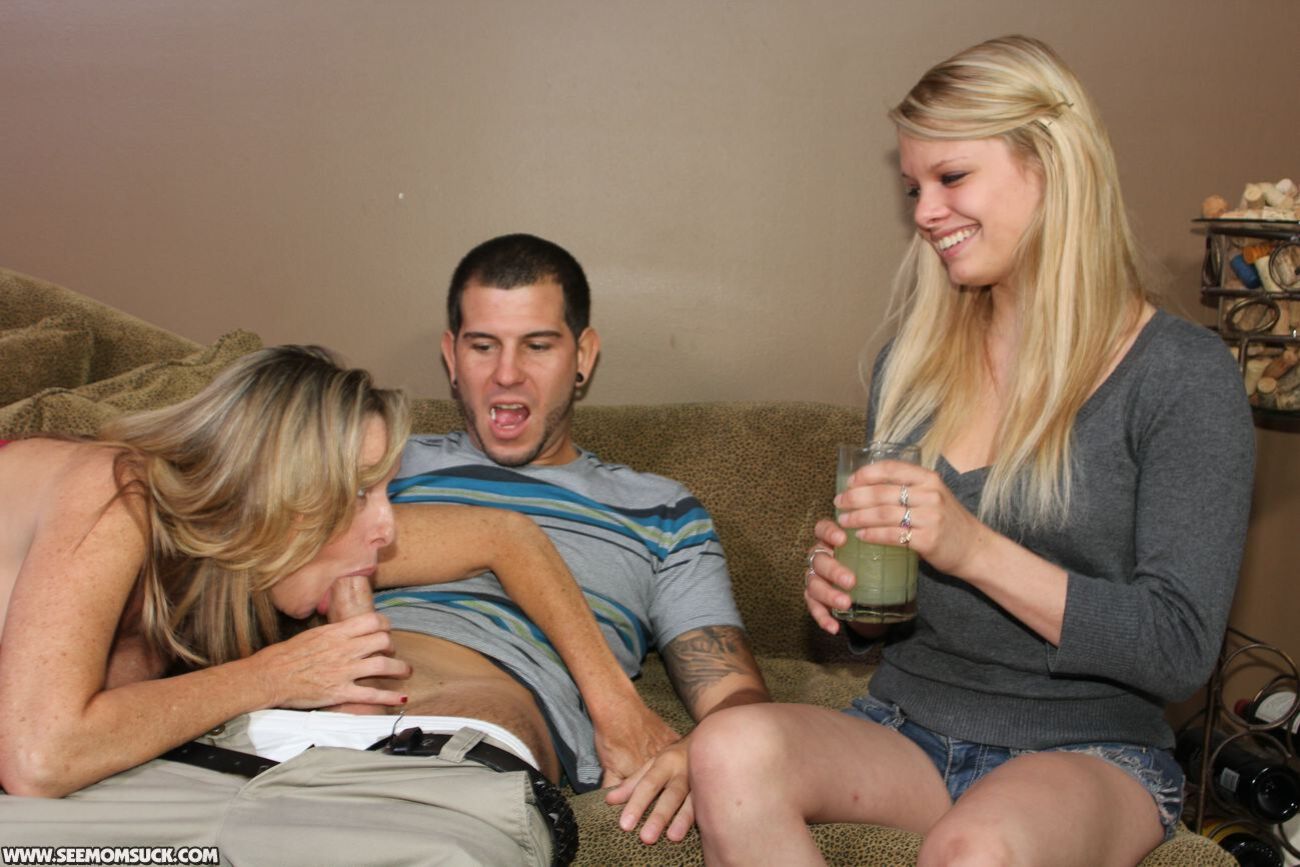 Don't Make Him Cum, Mom!