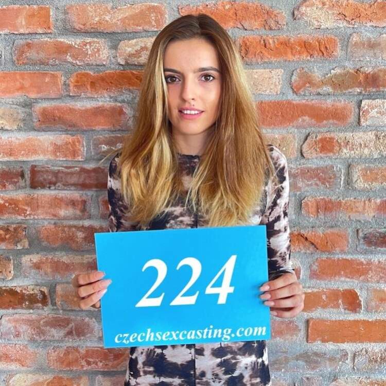 Skinny model is testing her luck with a Czech agency