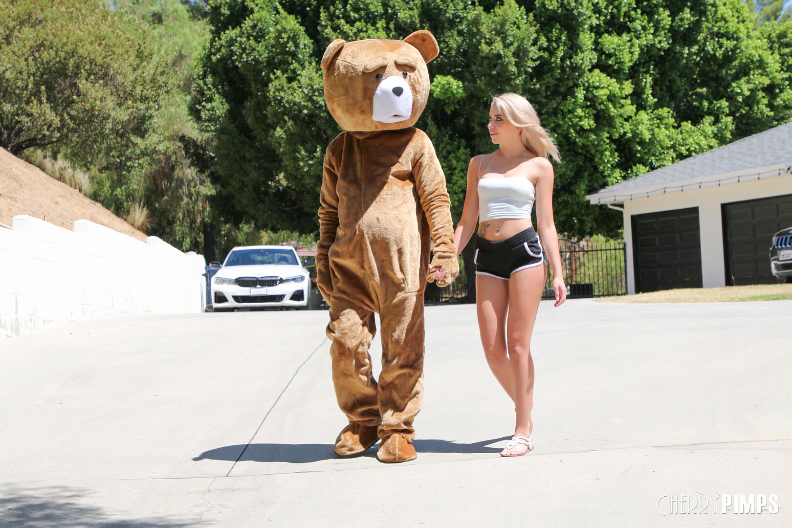 Madison Summers Loves Her Teddy Bear