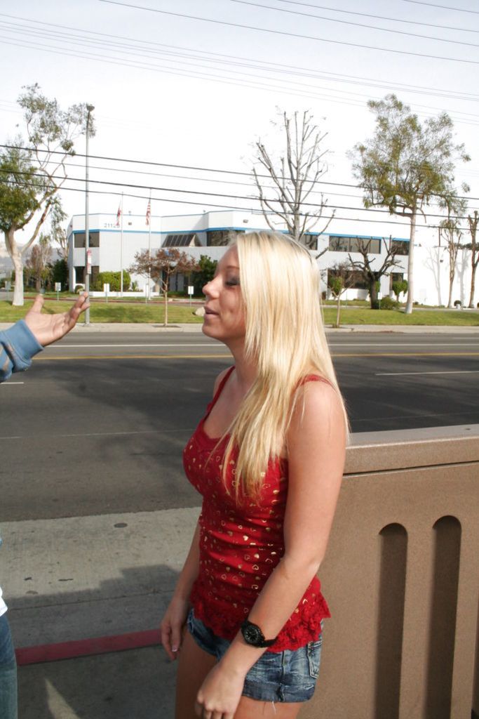 Busty Blonde Experiments With Interacial Sex