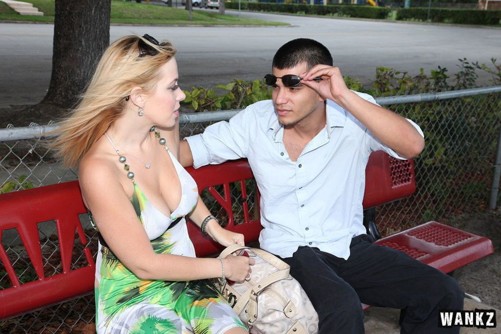 Big Titty Blonde Whore Gets Fucked Hard On Vacation.