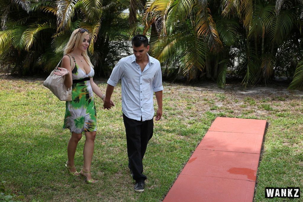 Big Titty Blonde Whore Gets Fucked Hard On Vacation.