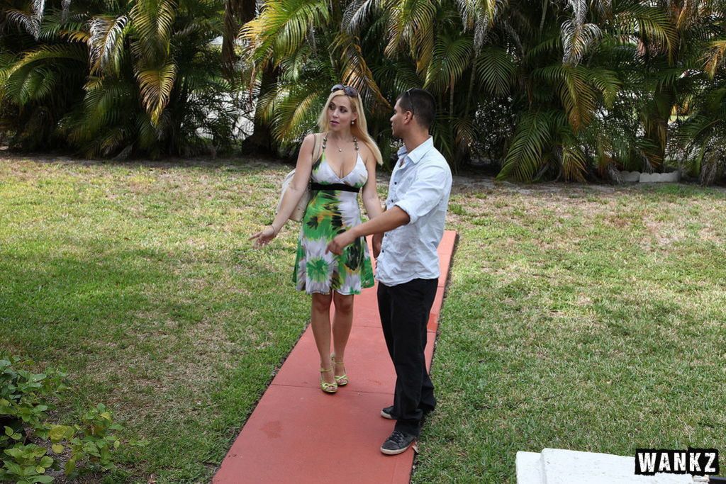 Big Titty Blonde Whore Gets Fucked Hard On Vacation.
