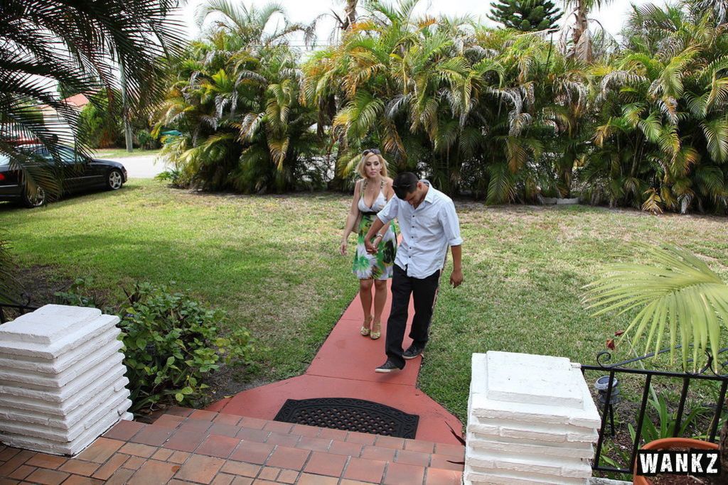 Big Titty Blonde Whore Gets Fucked Hard On Vacation.