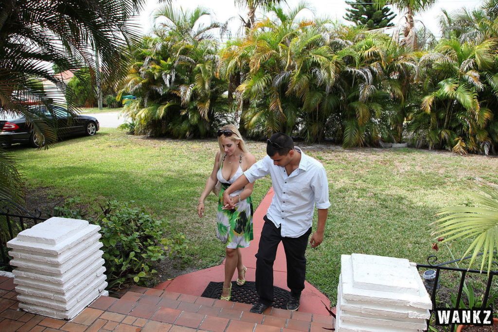 Big Titty Blonde Whore Gets Fucked Hard On Vacation.