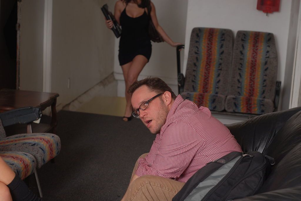 Alec Was Hiding A Big Fat Hard Dick In His Pants