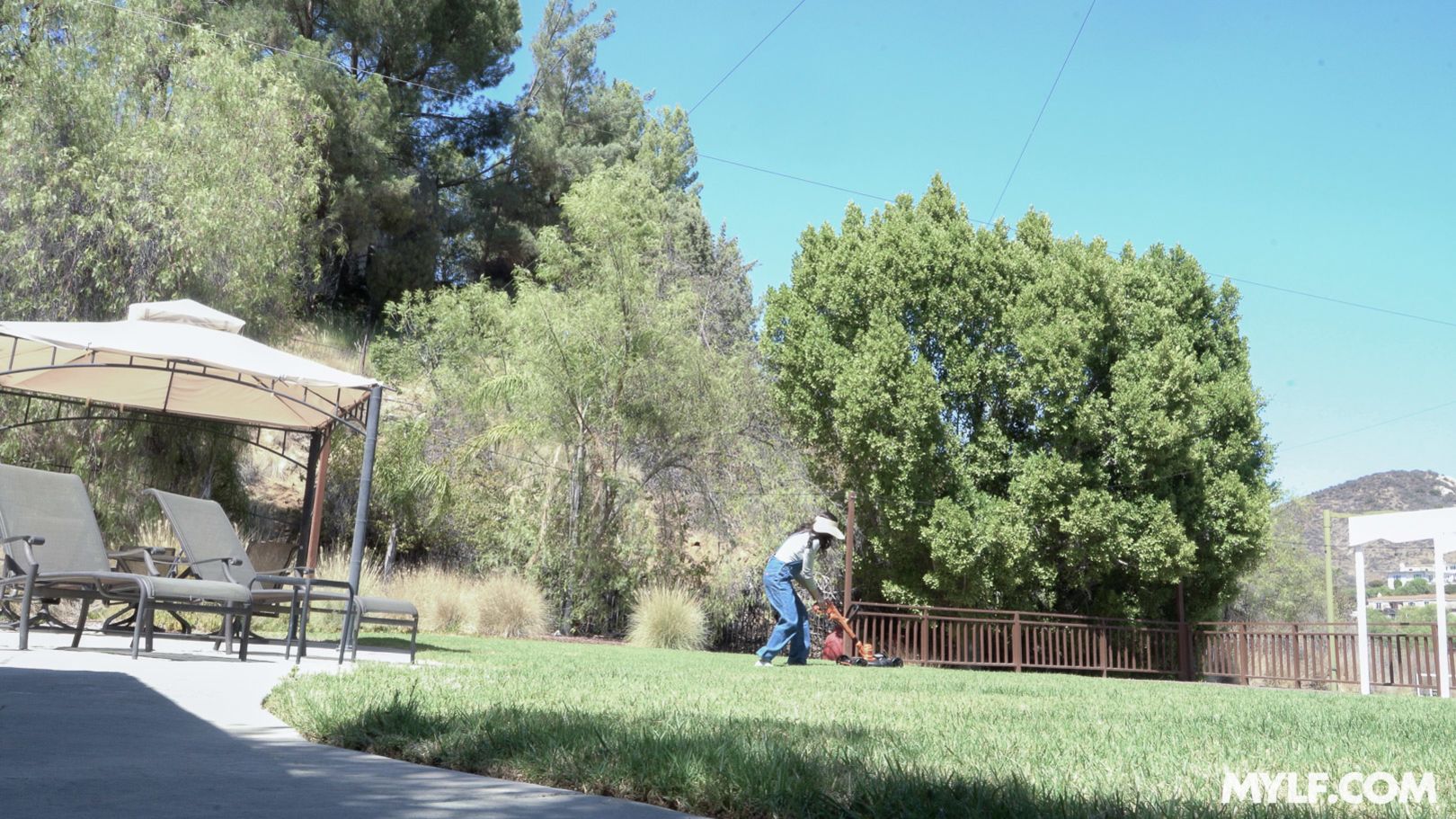 Help With Her Yard