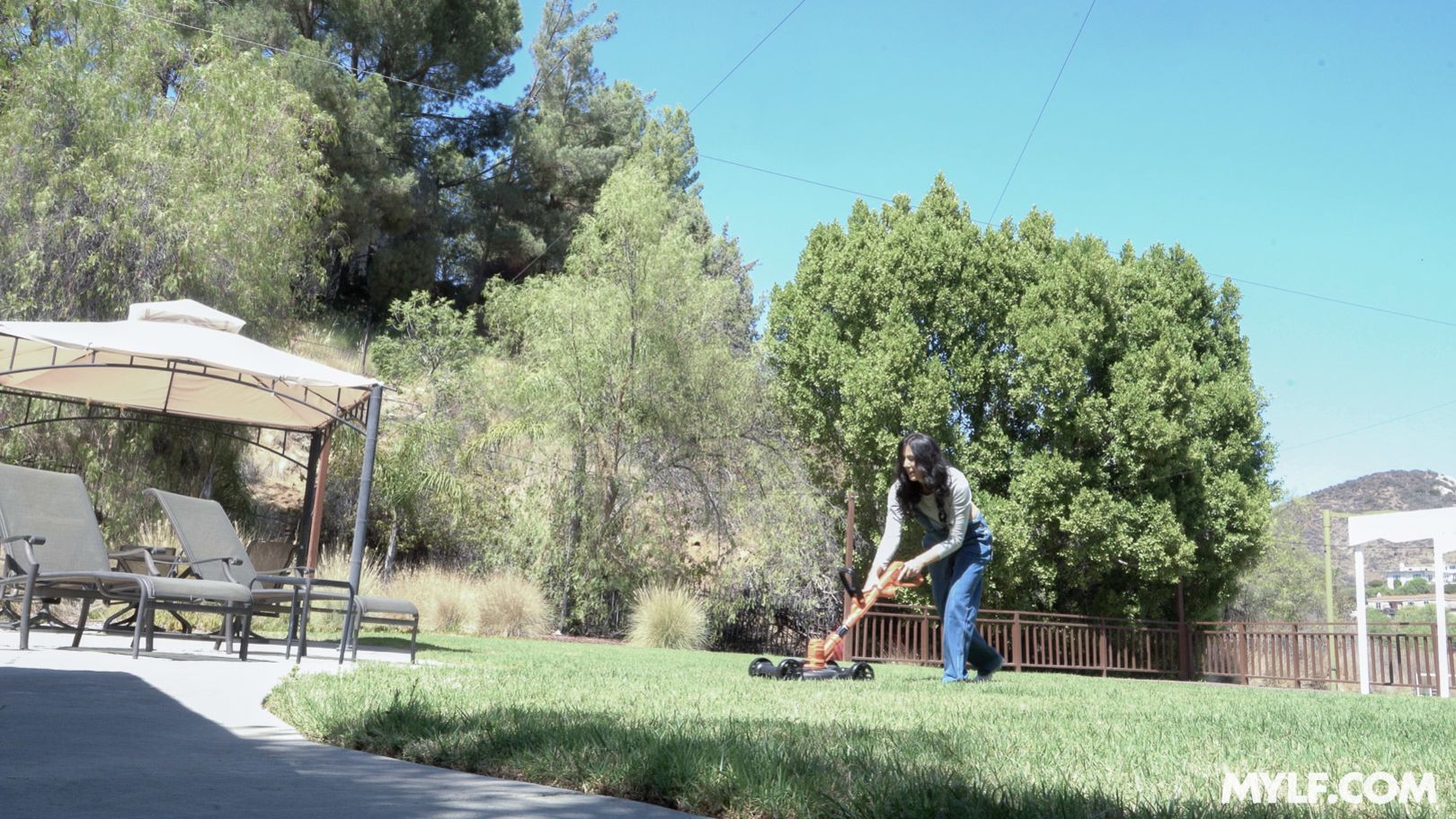 Help With Her Yard