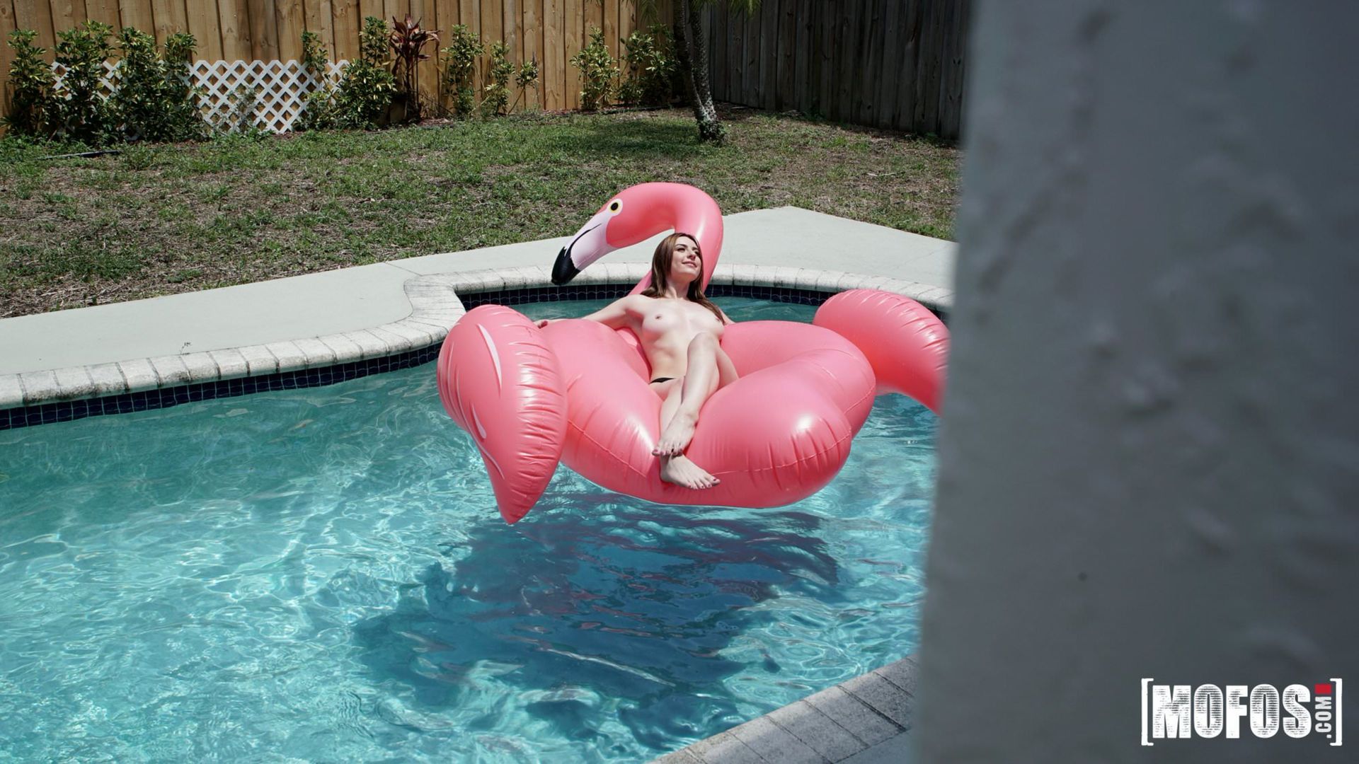 Poolside Peeking