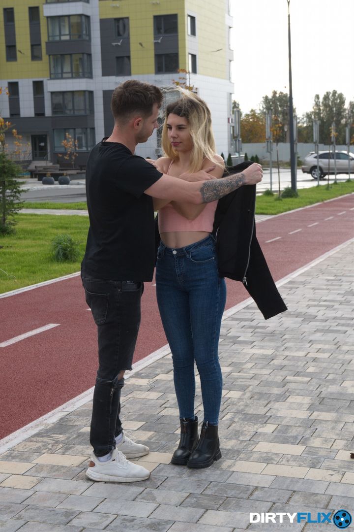 Campus fuck with nerdy coed