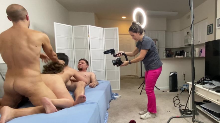 Behind the Scenes: Poly Visual Threesome