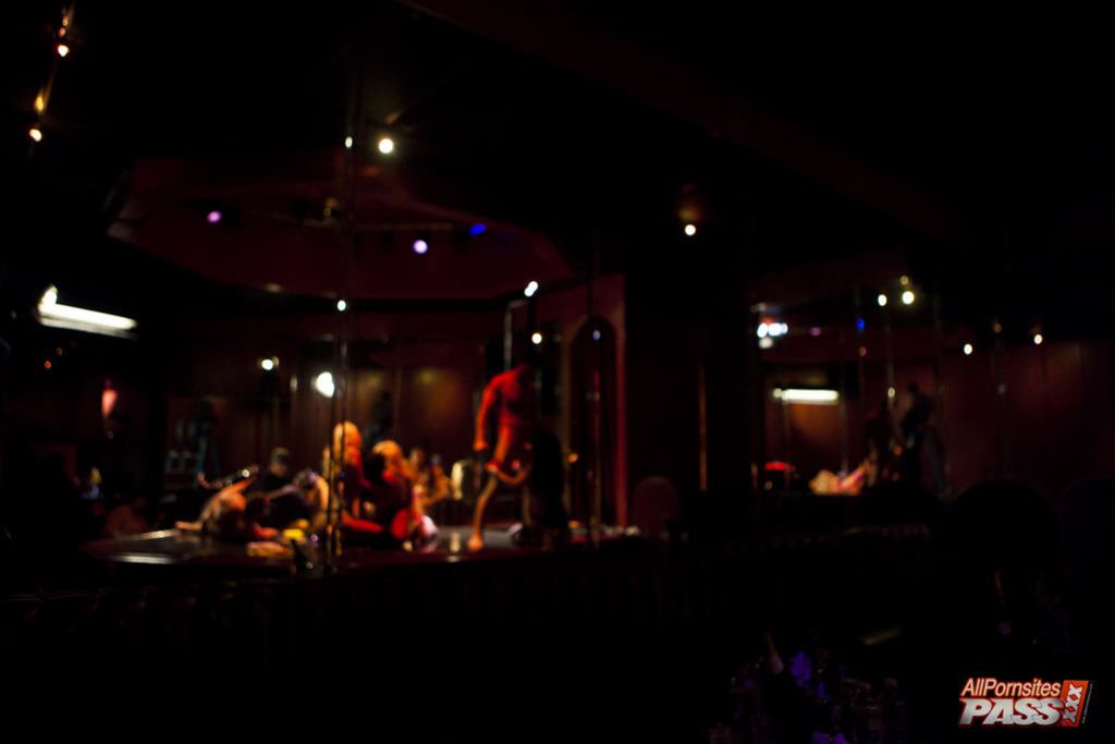 Big titty strippers in an orgy