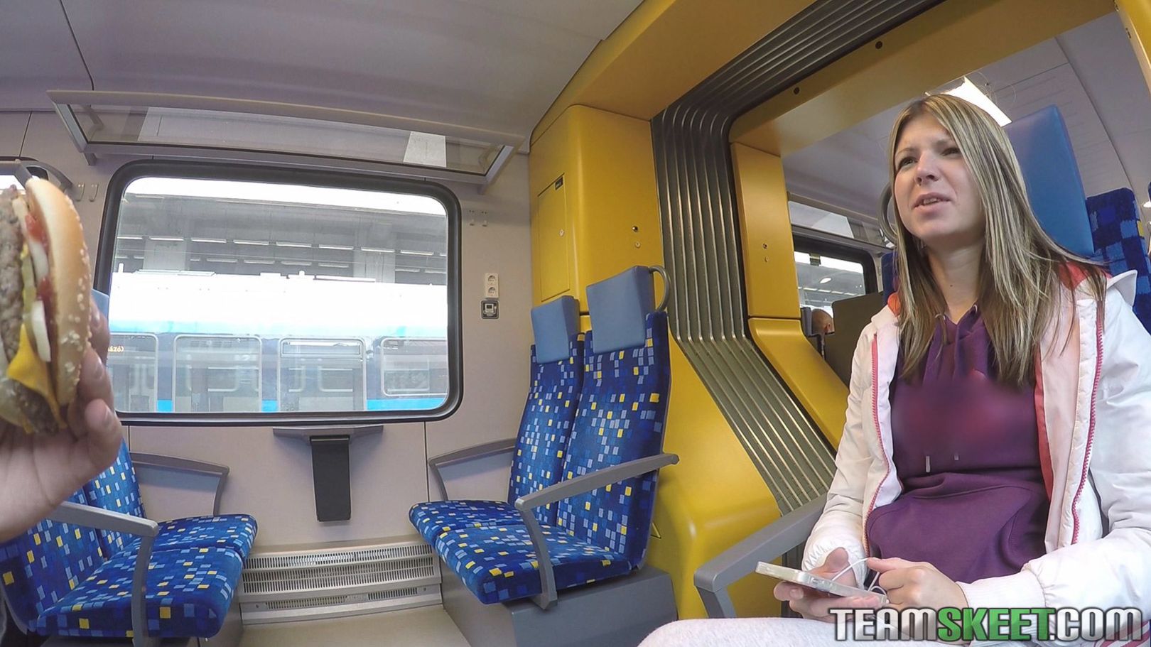 Russian Teen Loves Money