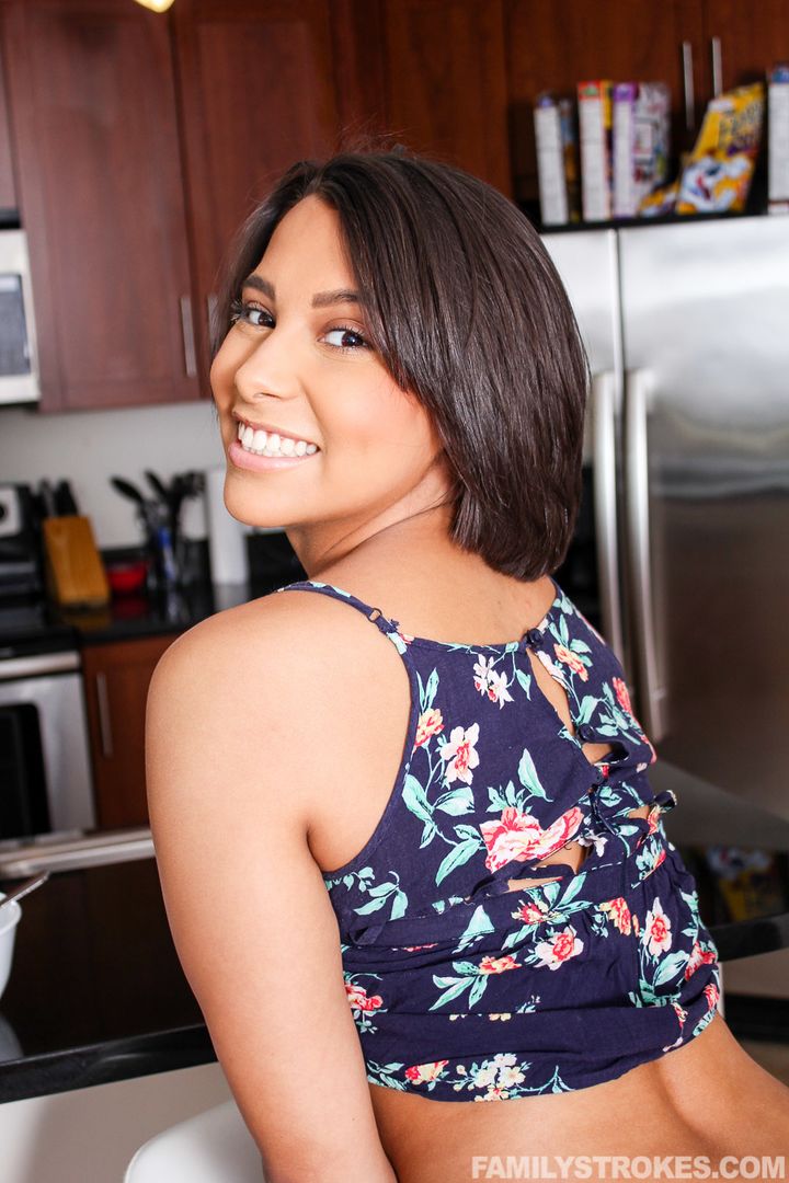 Helping Out His Step Sis