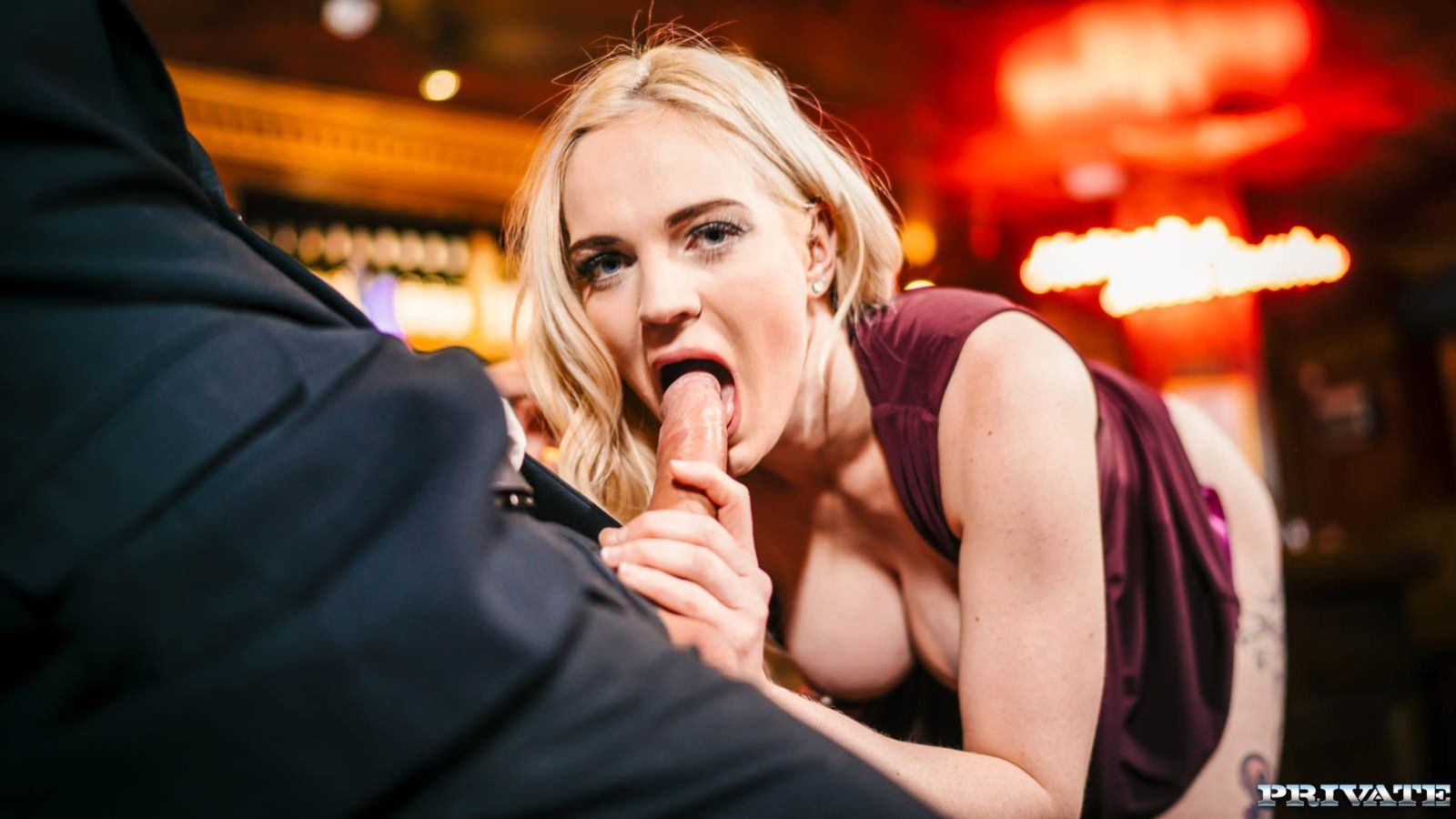 Stripper Danny Carly Rae Enjoys anal sex with the bartender