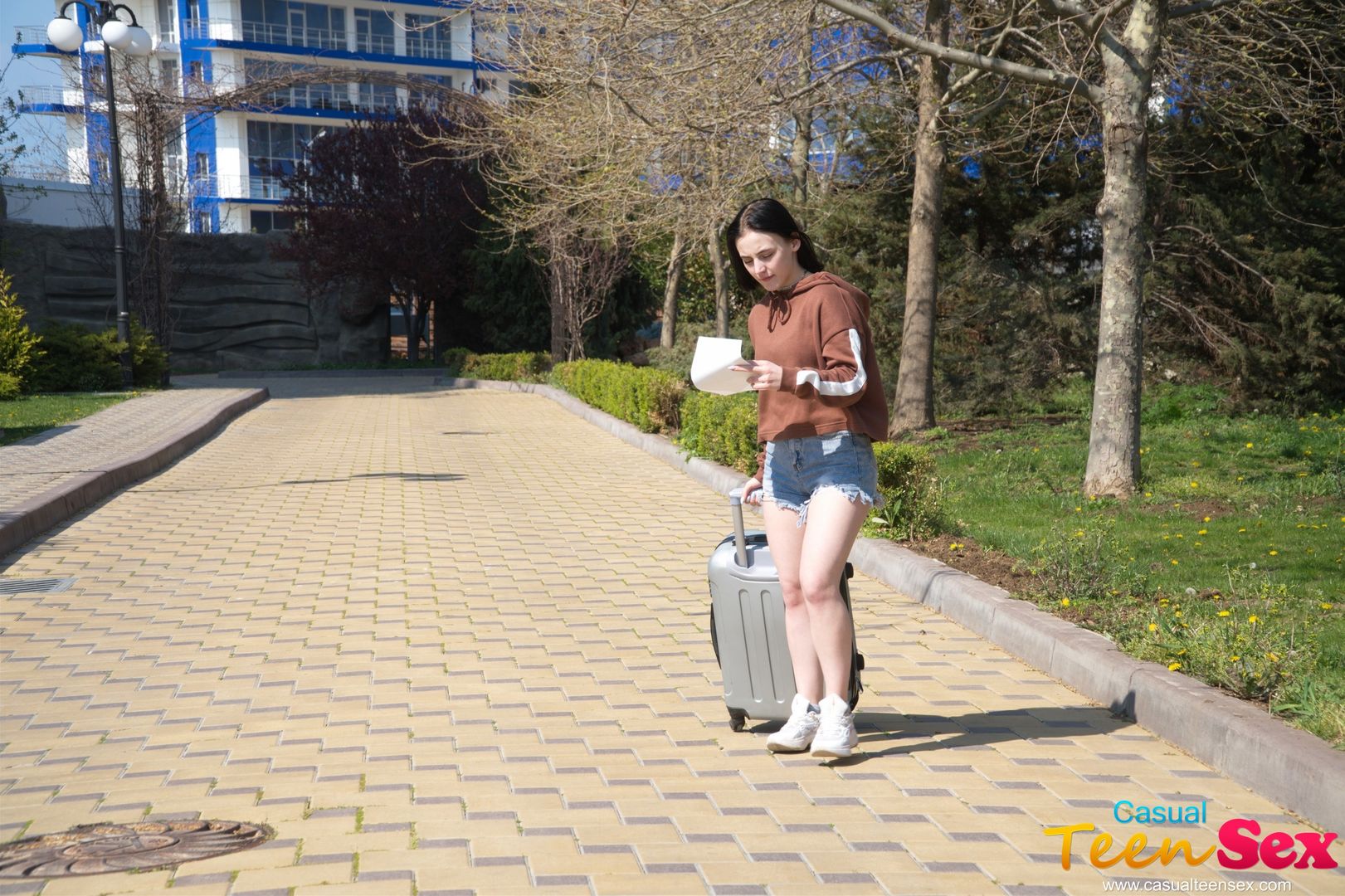 Teeny has city-welcoming fuck