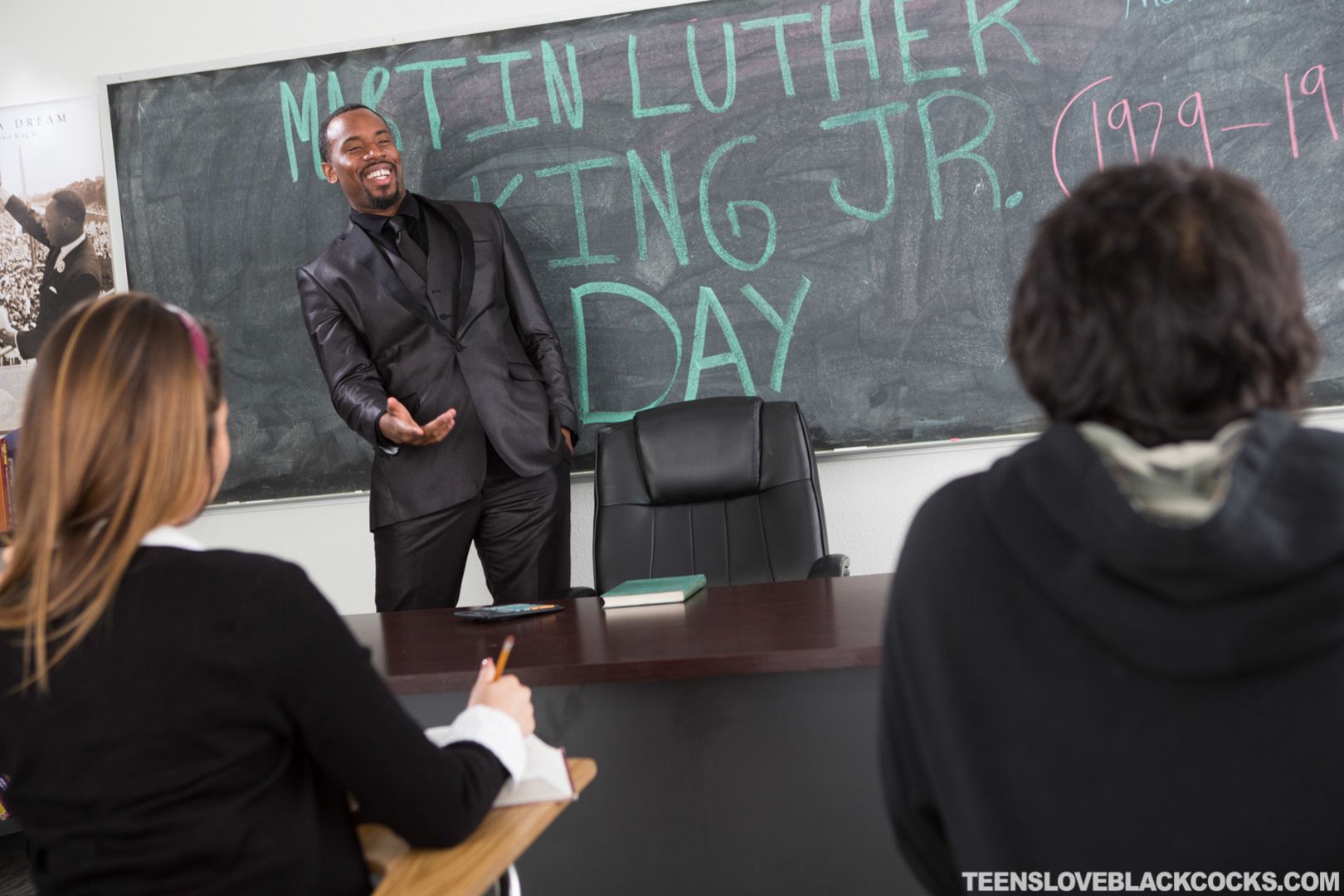 Big Black Dicking On MLK Day