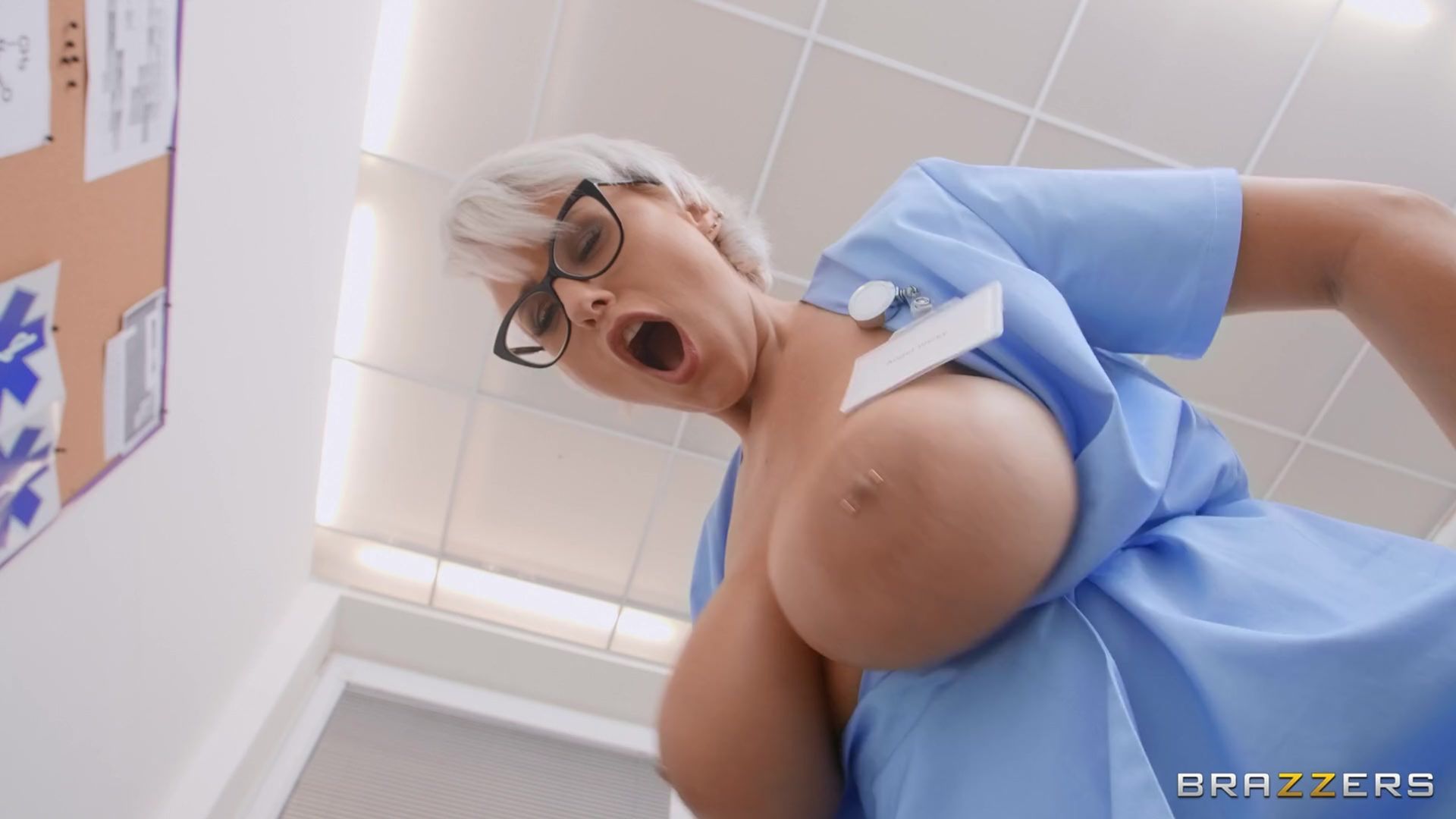 Nurse Gets A Glory Hole Ass Fuck