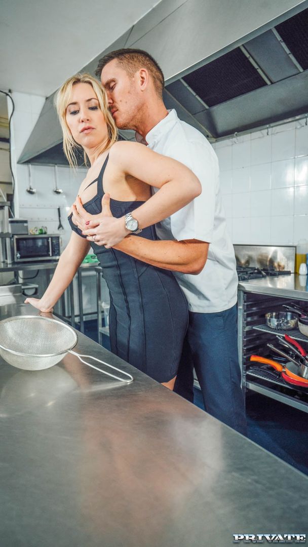 Busty Karlie Simon and Her Nice Ass Fuck the Cook