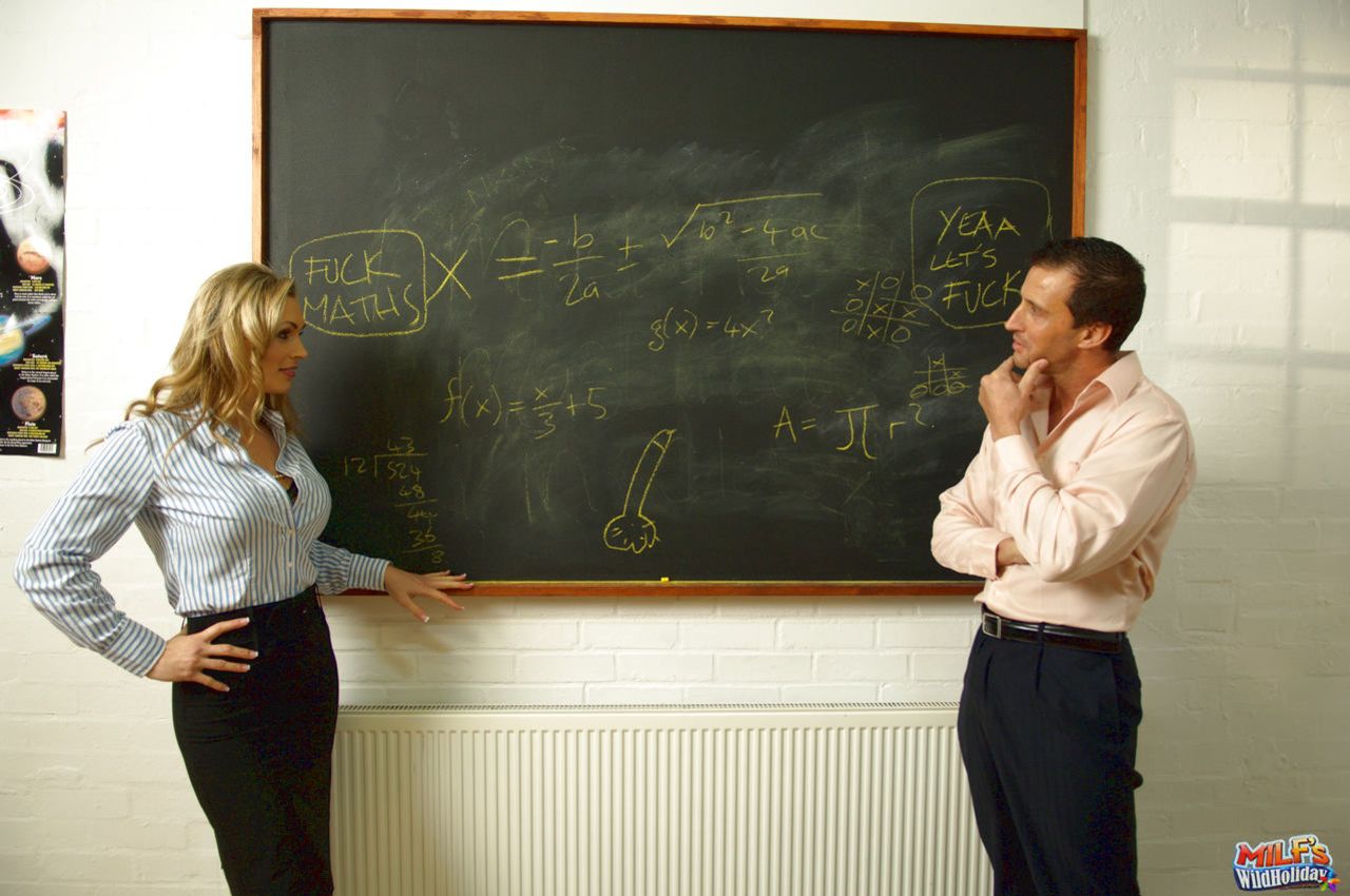 MILF professor doggy-fucked