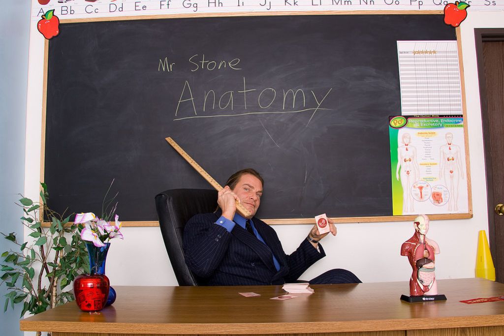 Schoolgirl Fucked And Cummed On By Teacher