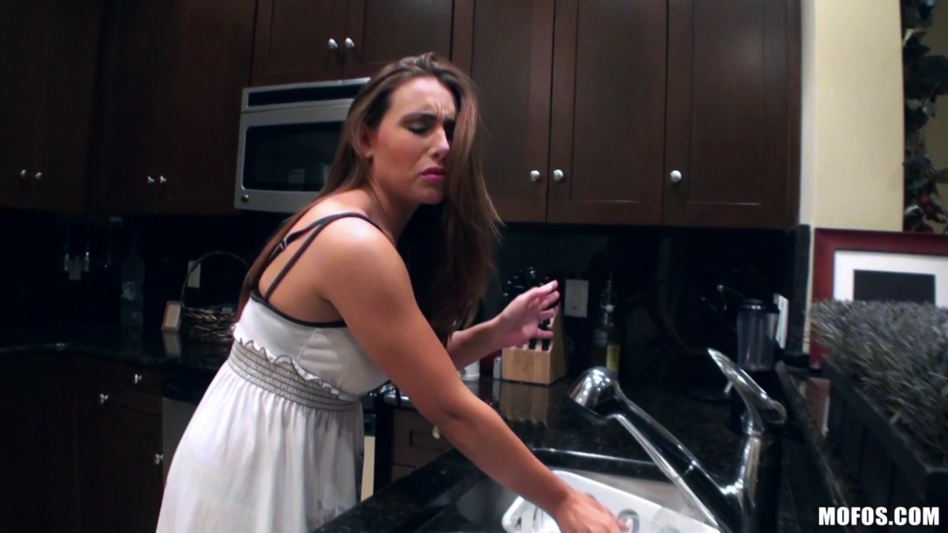 Cleaning Girl Gets Filthy