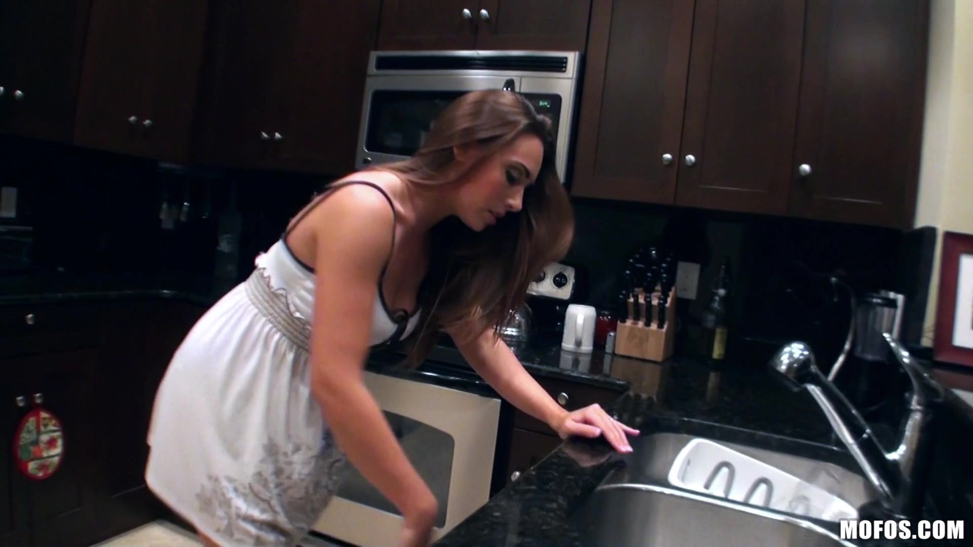 Cleaning Girl Gets Filthy