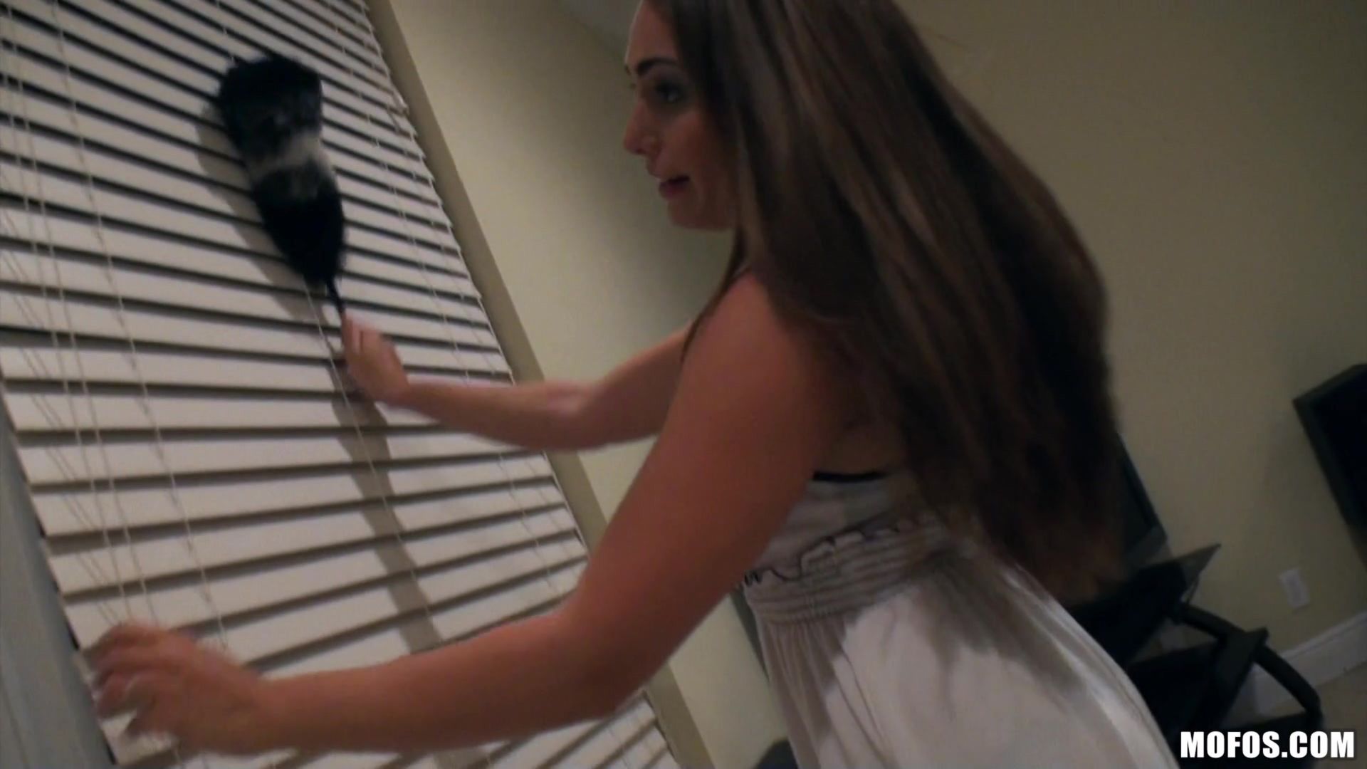 Cleaning Girl Gets Filthy