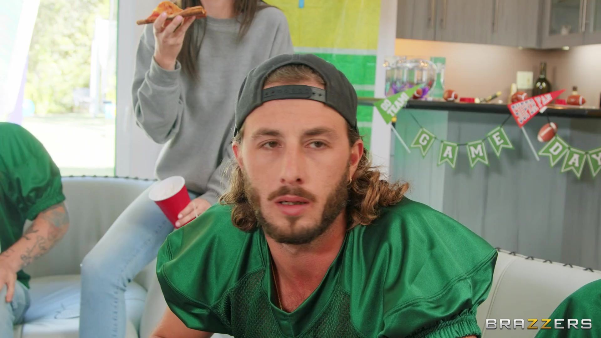 Mom Throws A Football Party!
