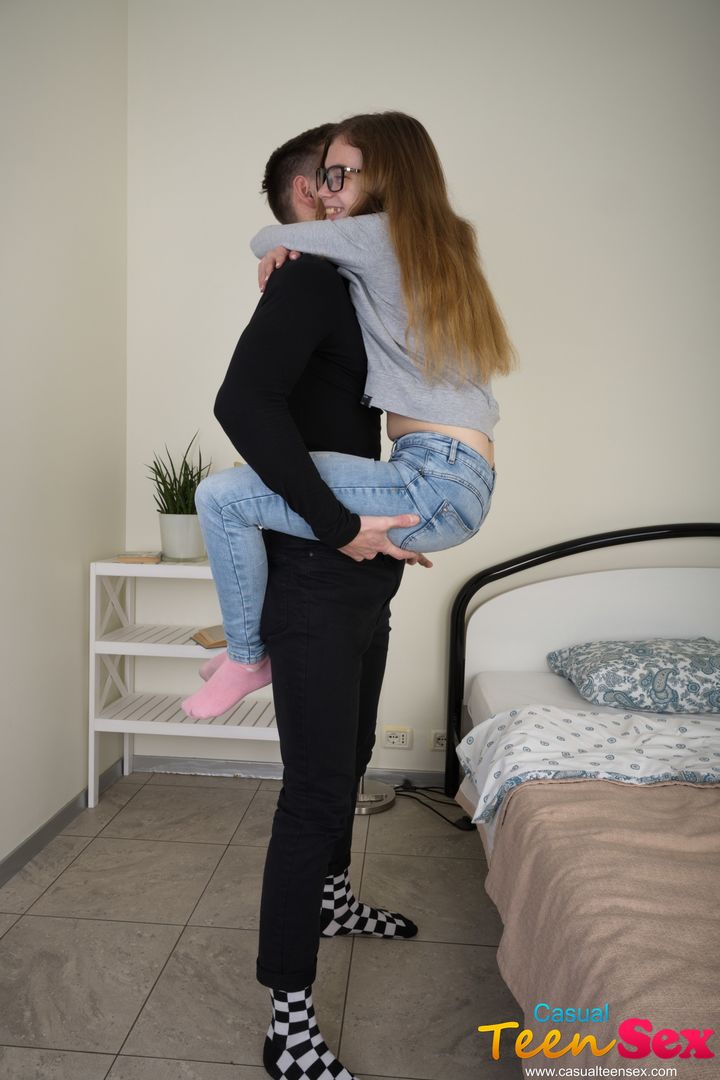 PETITE TEEN FUCKED BY TALL GUY