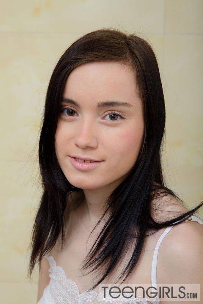 Unbelievably Cute Teen Nara Pleasures in Bubble Bath