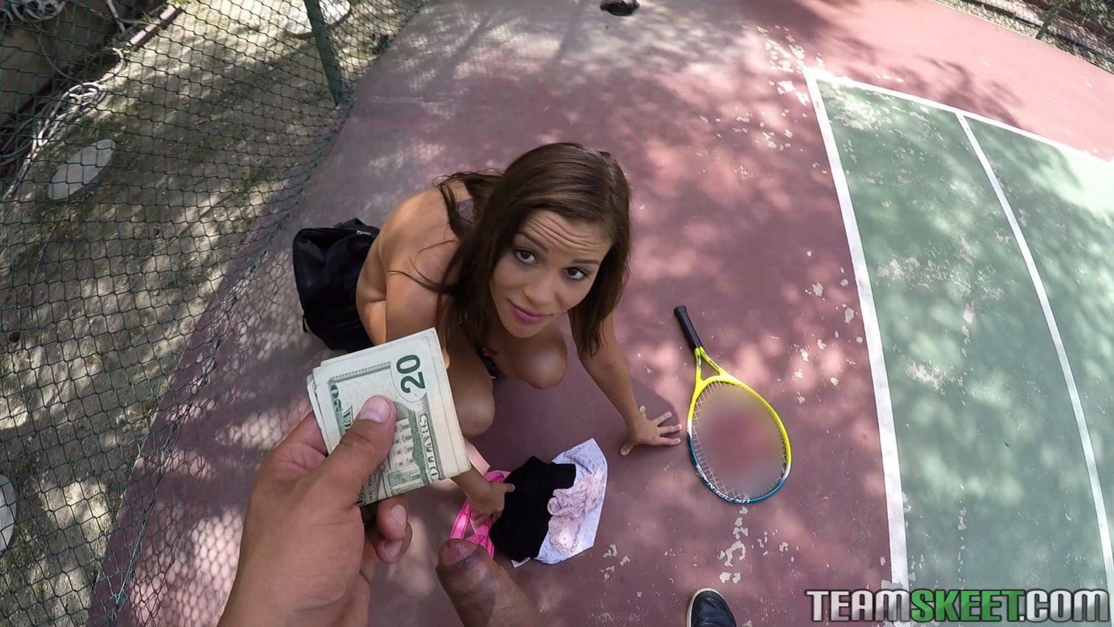 Tennis Training Gone Bad