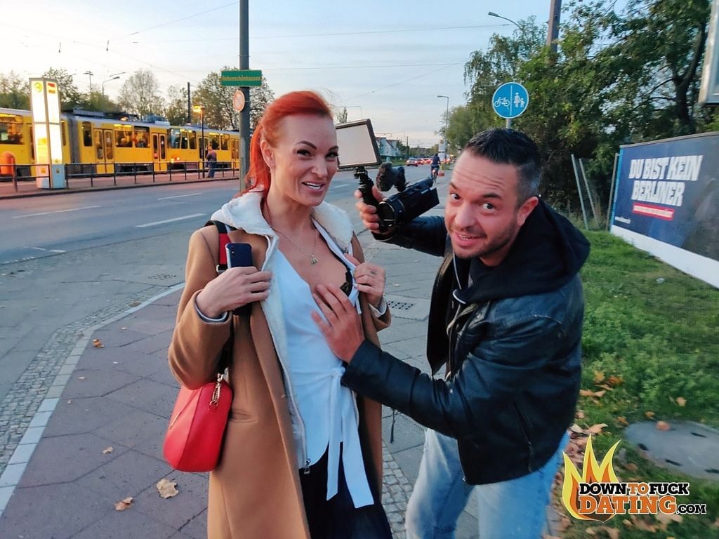 Kessie Shy: Redhead's Love It In Public