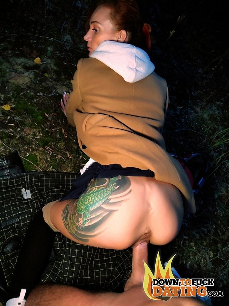 Kessie Shy: Redhead's Love It In Public