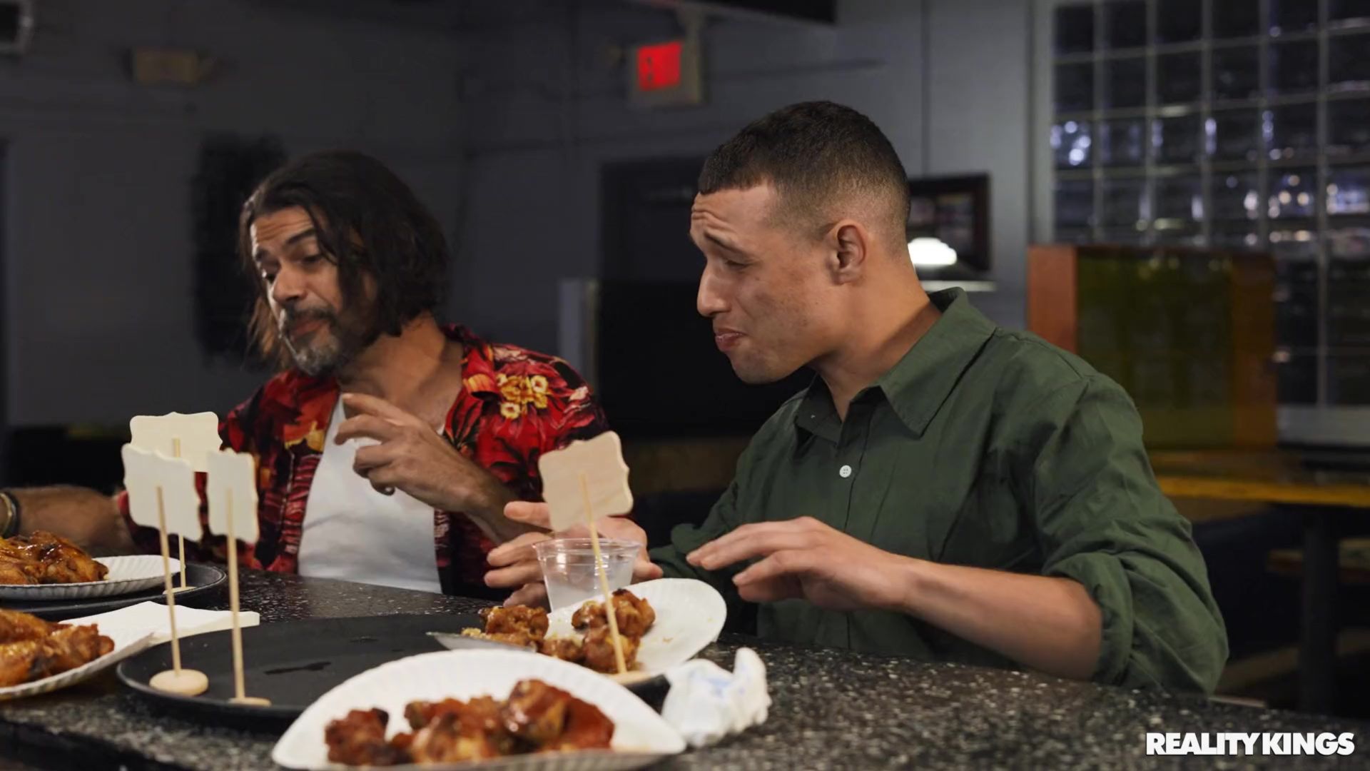Hot Wings, Wet Pussies Part 1