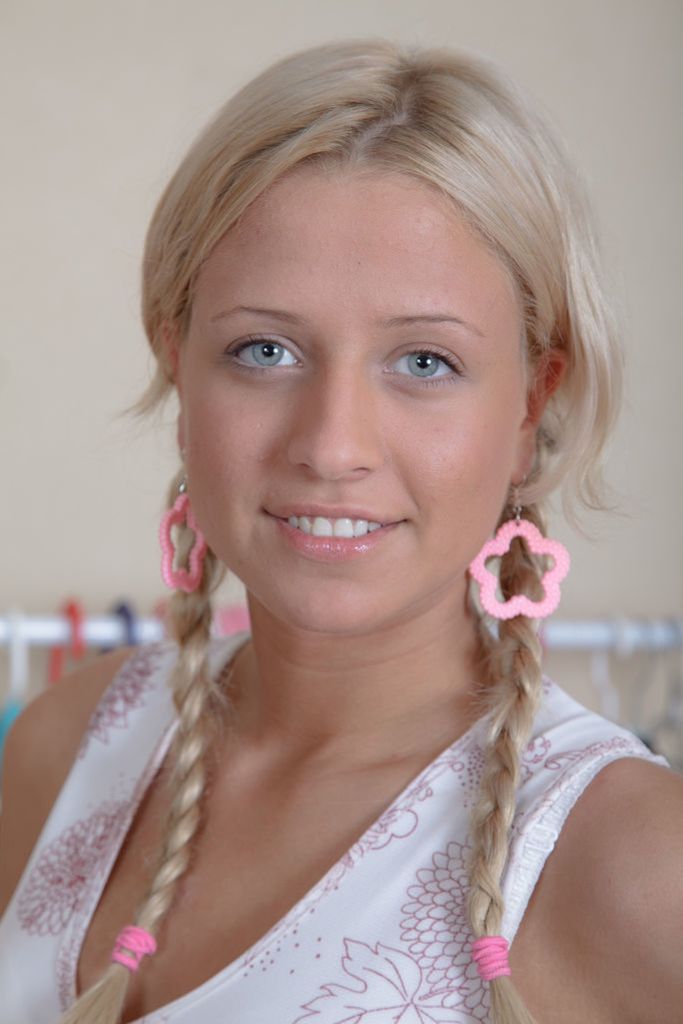 Fine-Ass Blond Teen Girl Heather Gets Covered in Cum