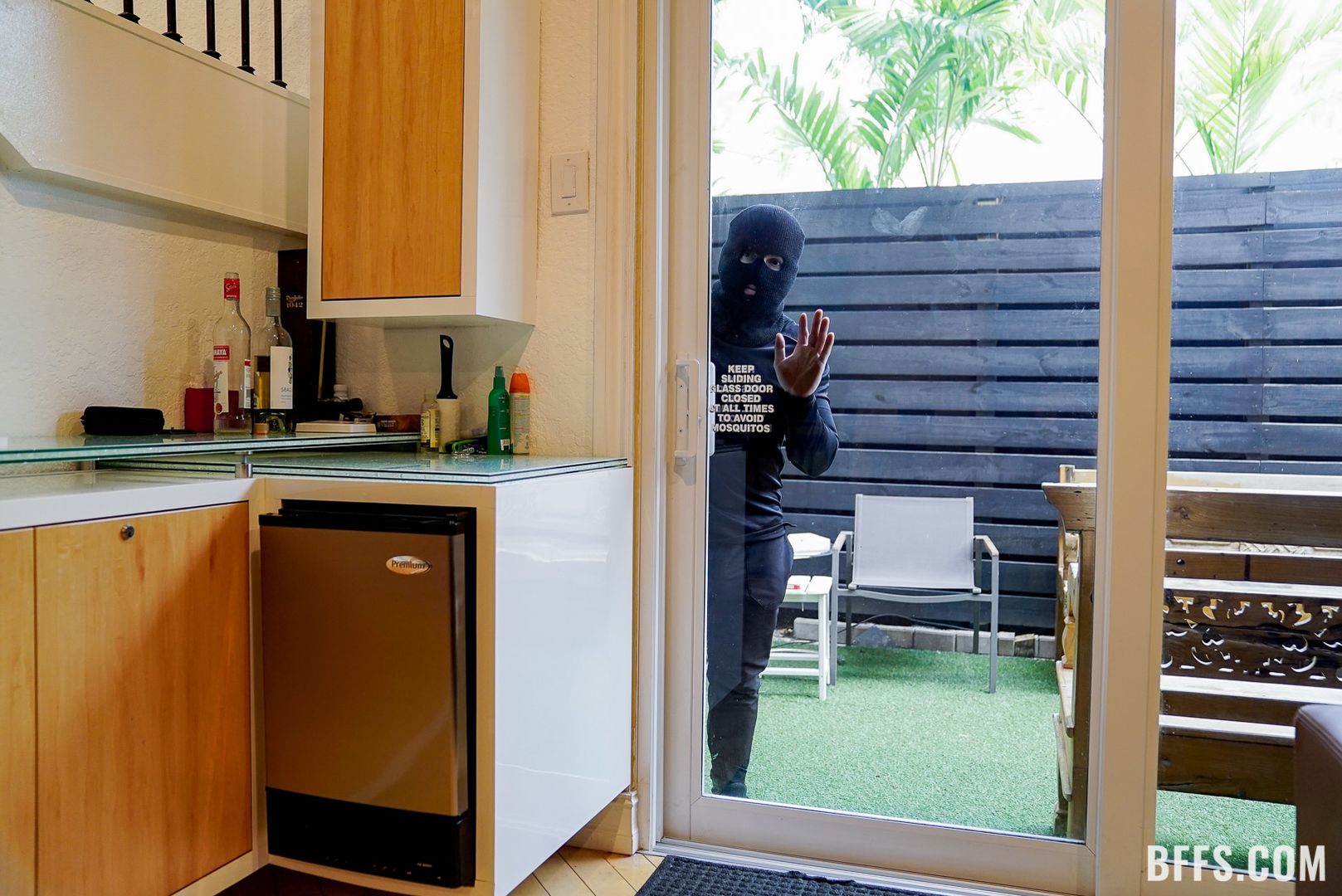 Birthday Burglar Surprise
