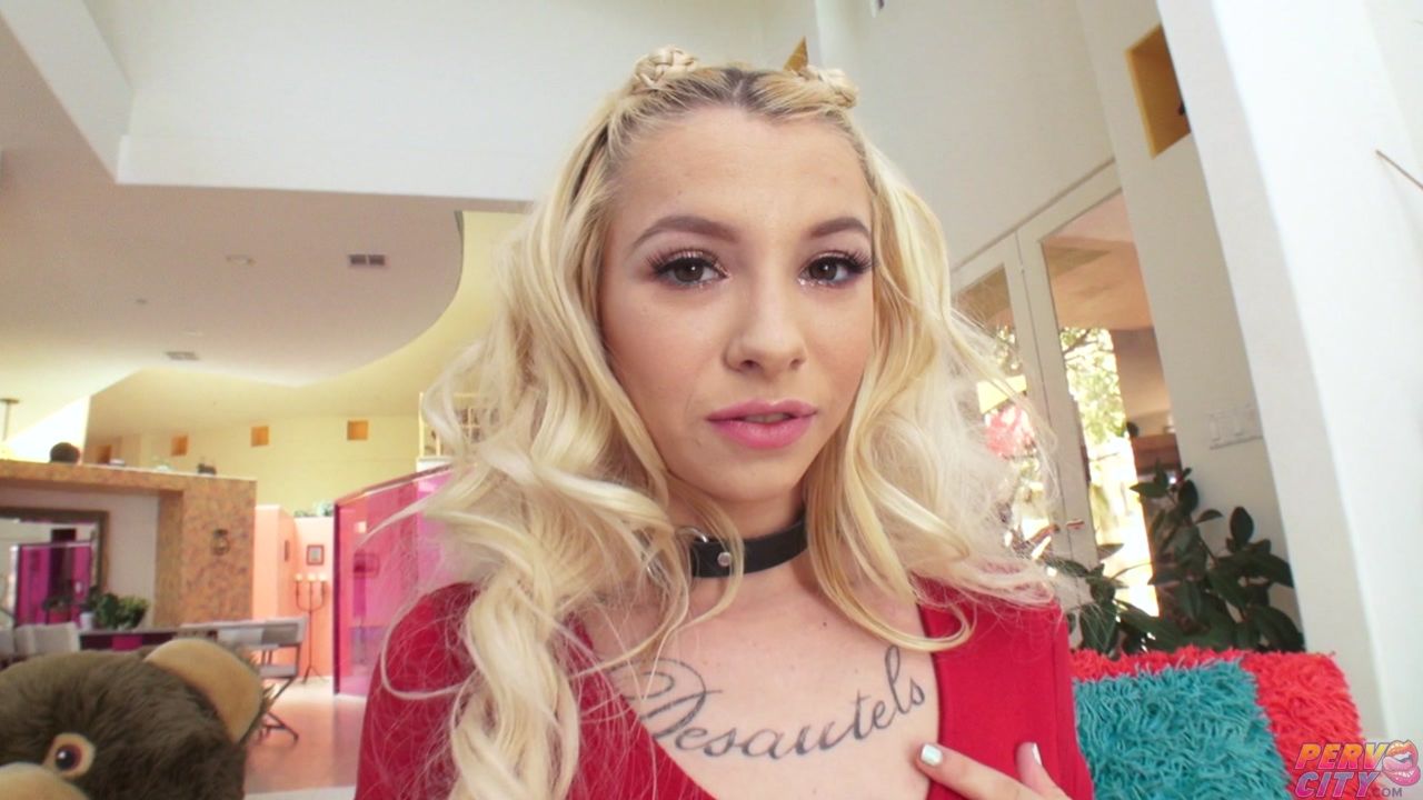 Tiny Blonde Teen Kenzie Reeves Has a Big Orgasm