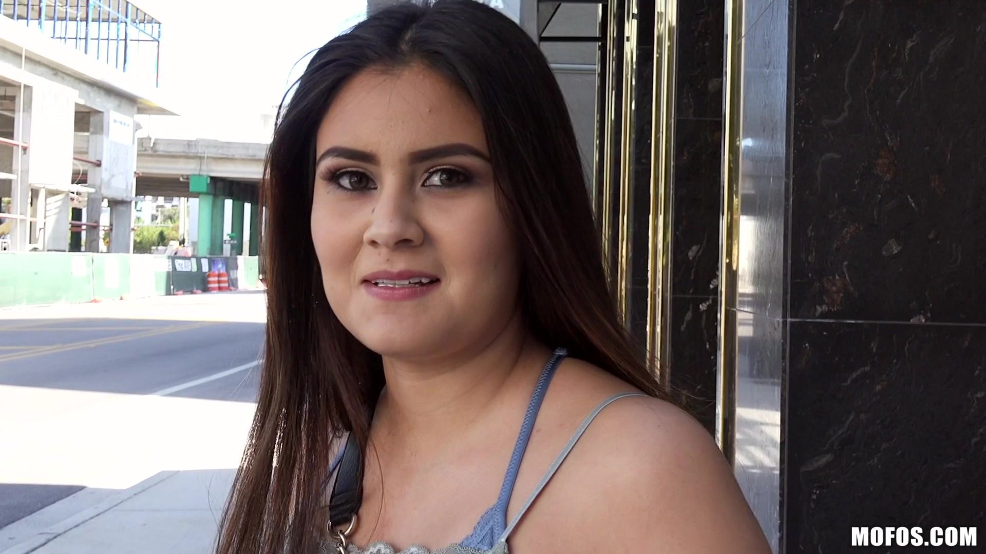 Armenian Babe Gets Cum in Her Eye