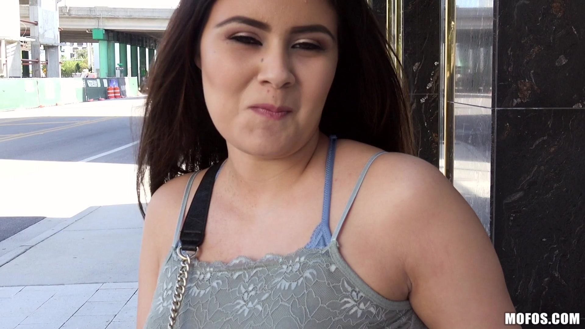 Armenian Babe Gets Cum in Her Eye