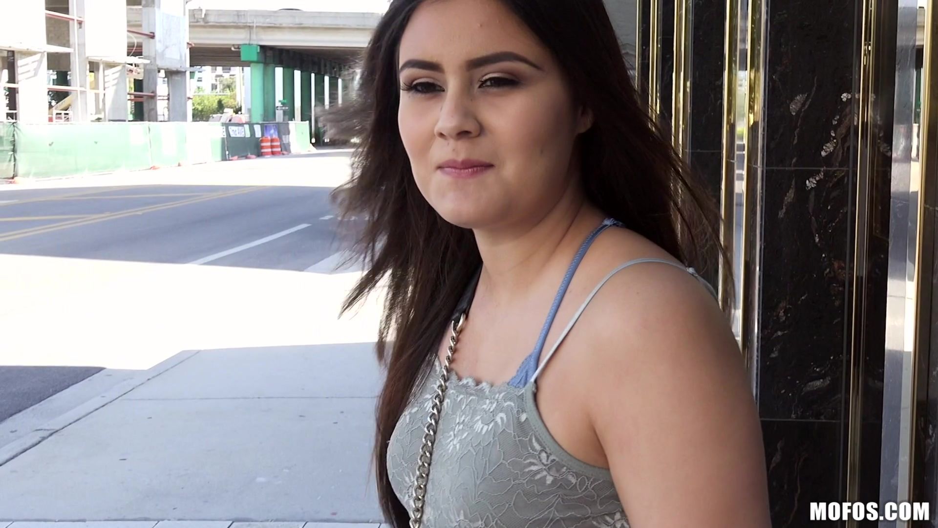 Armenian Babe Gets Cum in Her Eye