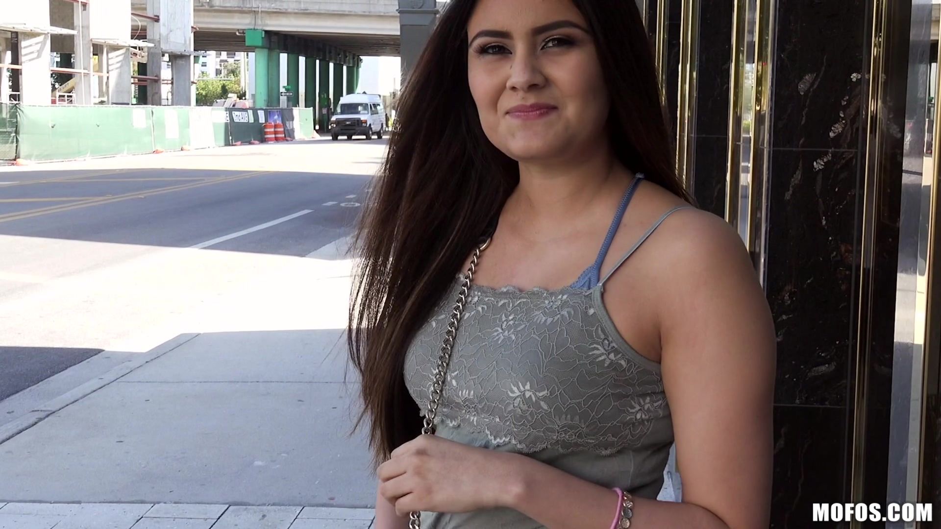 Armenian Babe Gets Cum in Her Eye