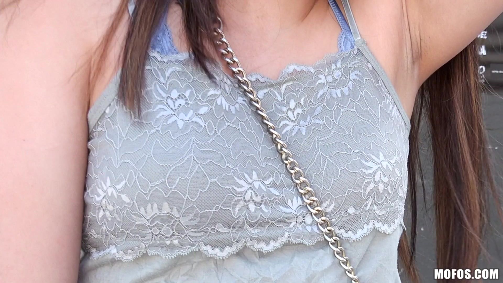 Armenian Babe Gets Cum in Her Eye