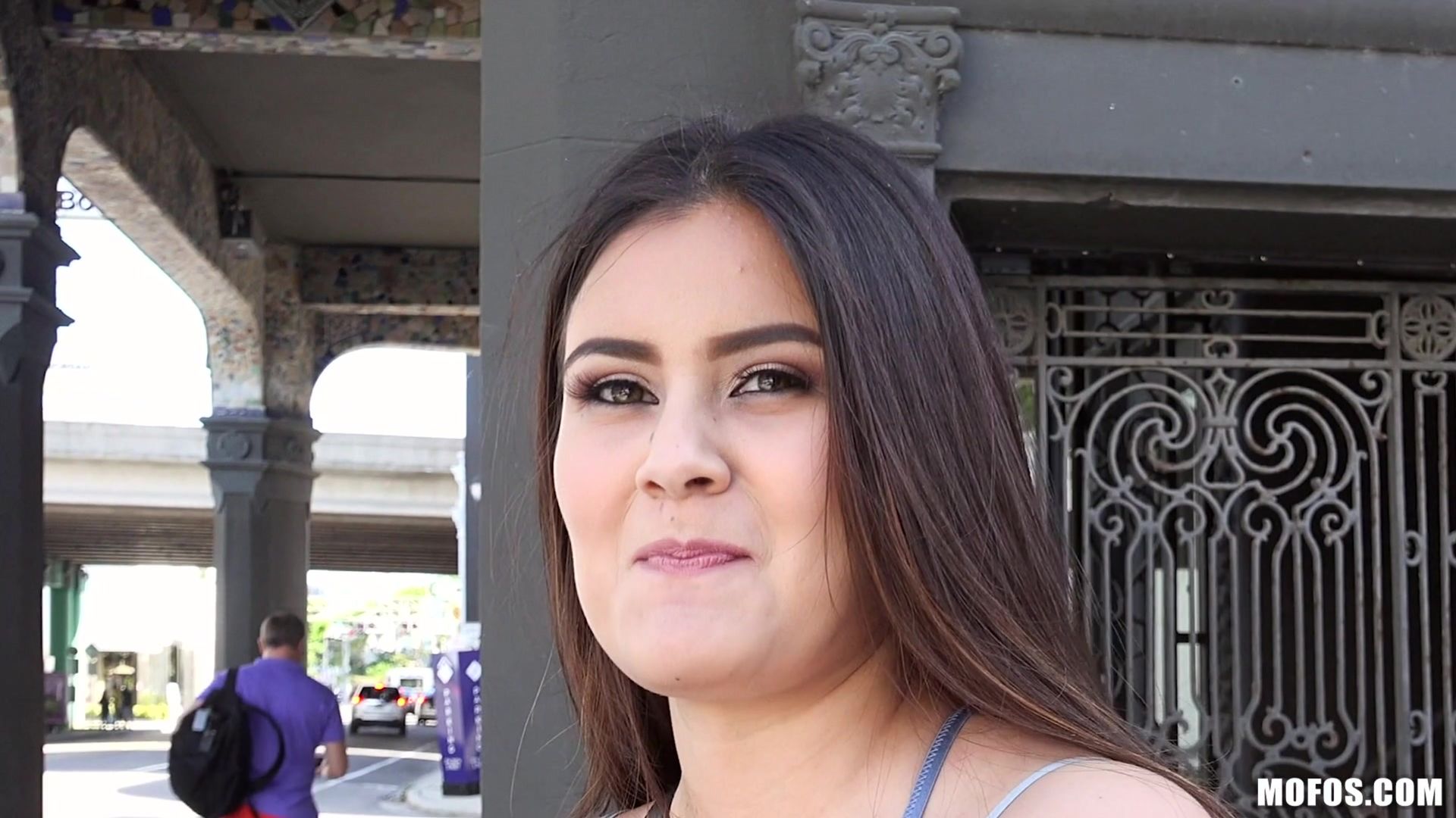 Armenian Babe Gets Cum in Her Eye