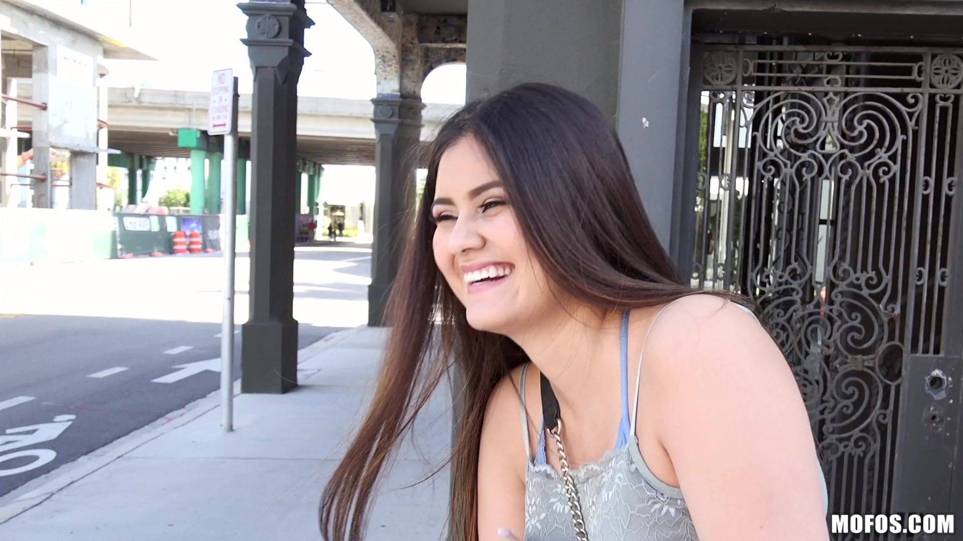 Armenian Babe Gets Cum in Her Eye