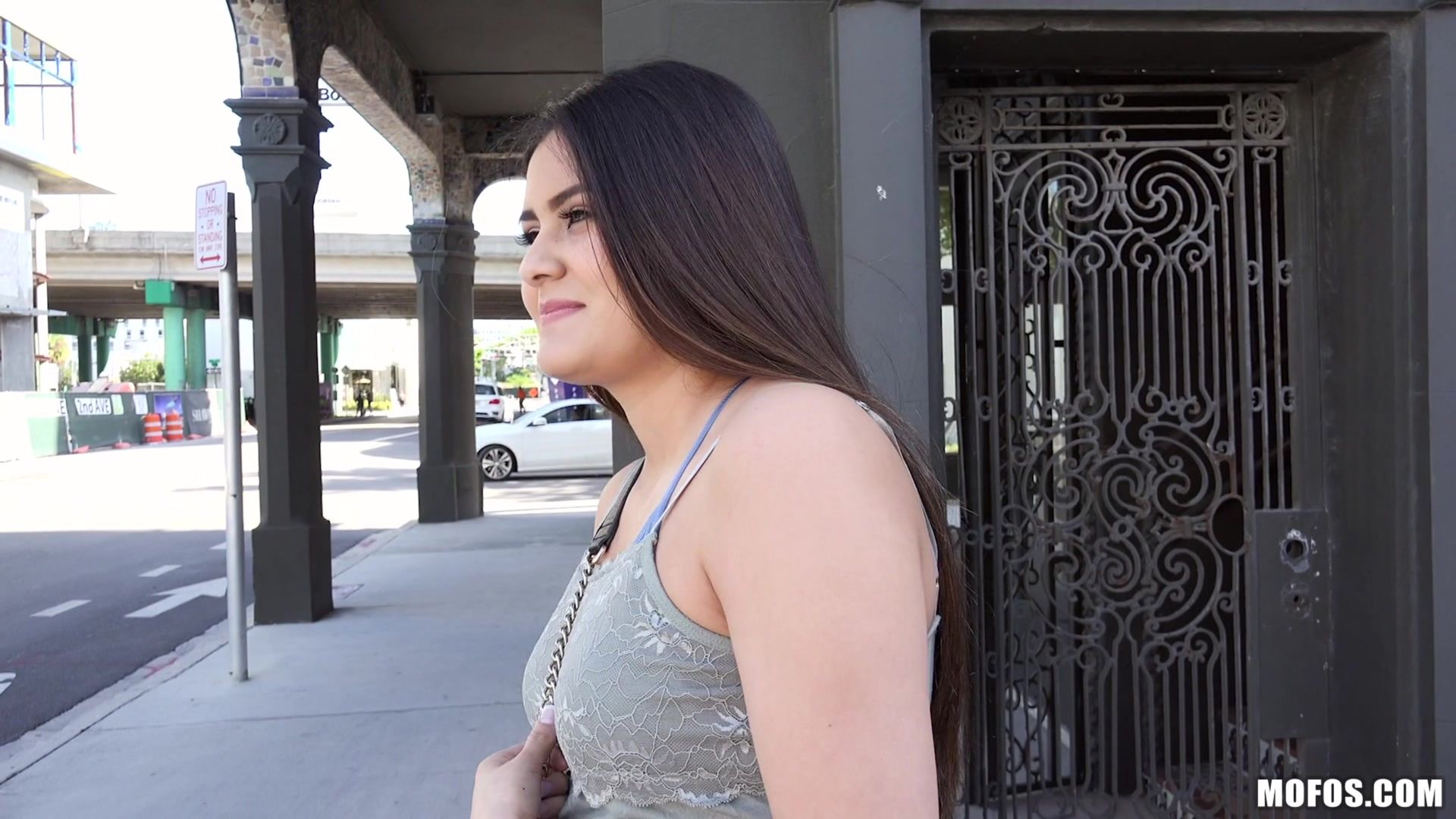 Armenian Babe Gets Cum in Her Eye