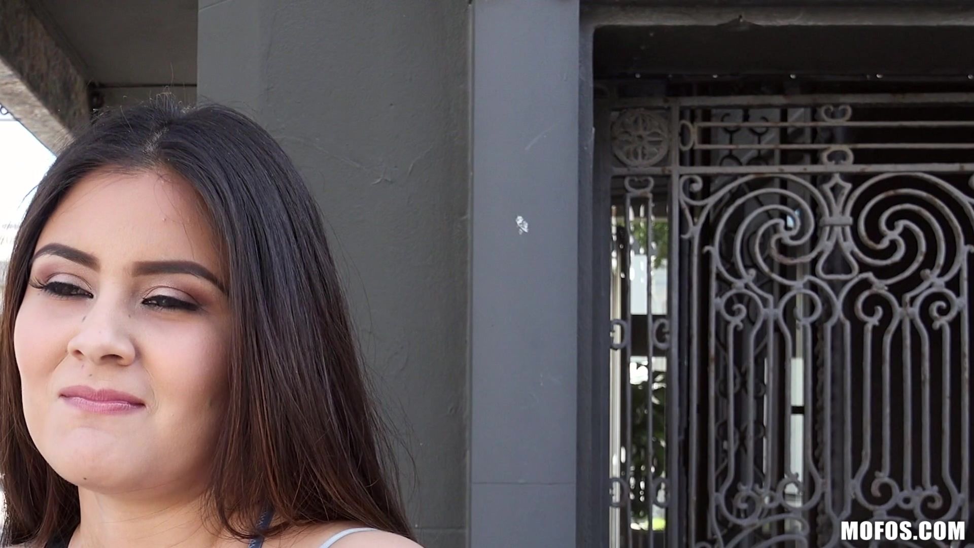 Armenian Babe Gets Cum in Her Eye