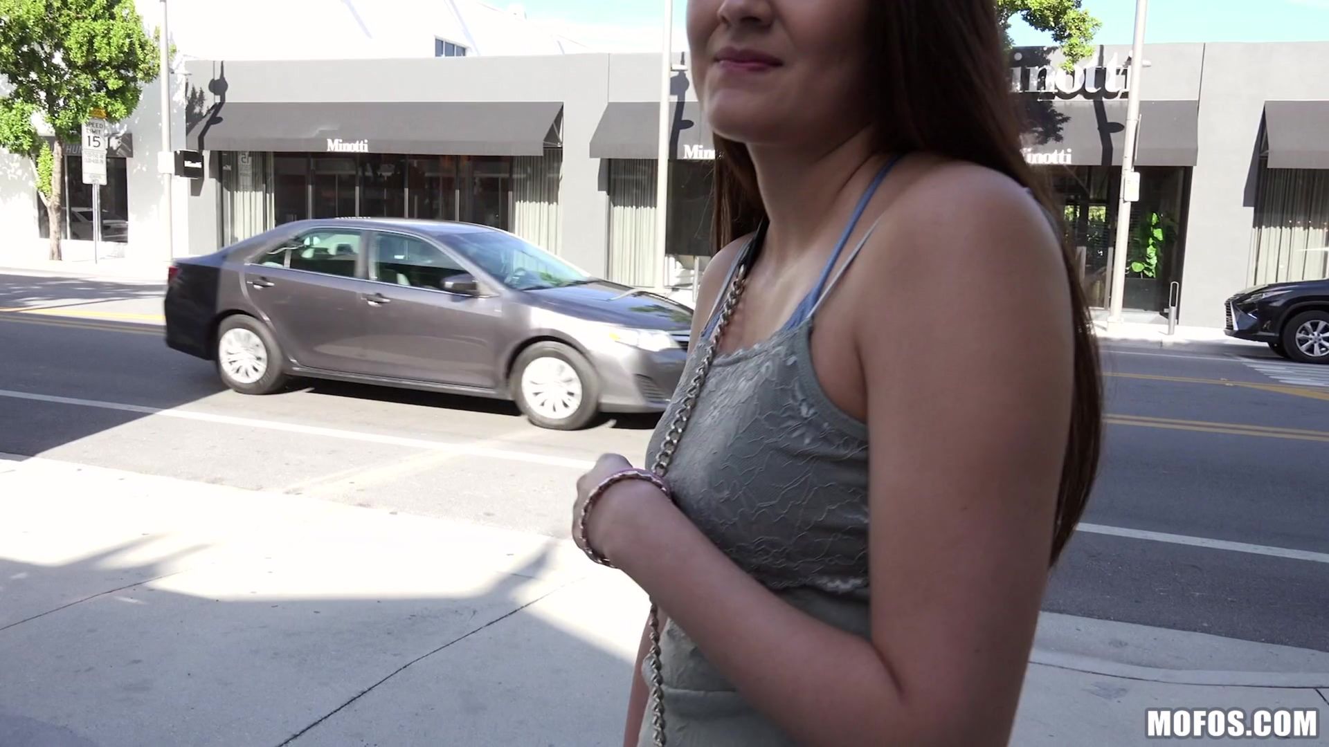 Armenian Babe Gets Cum in Her Eye