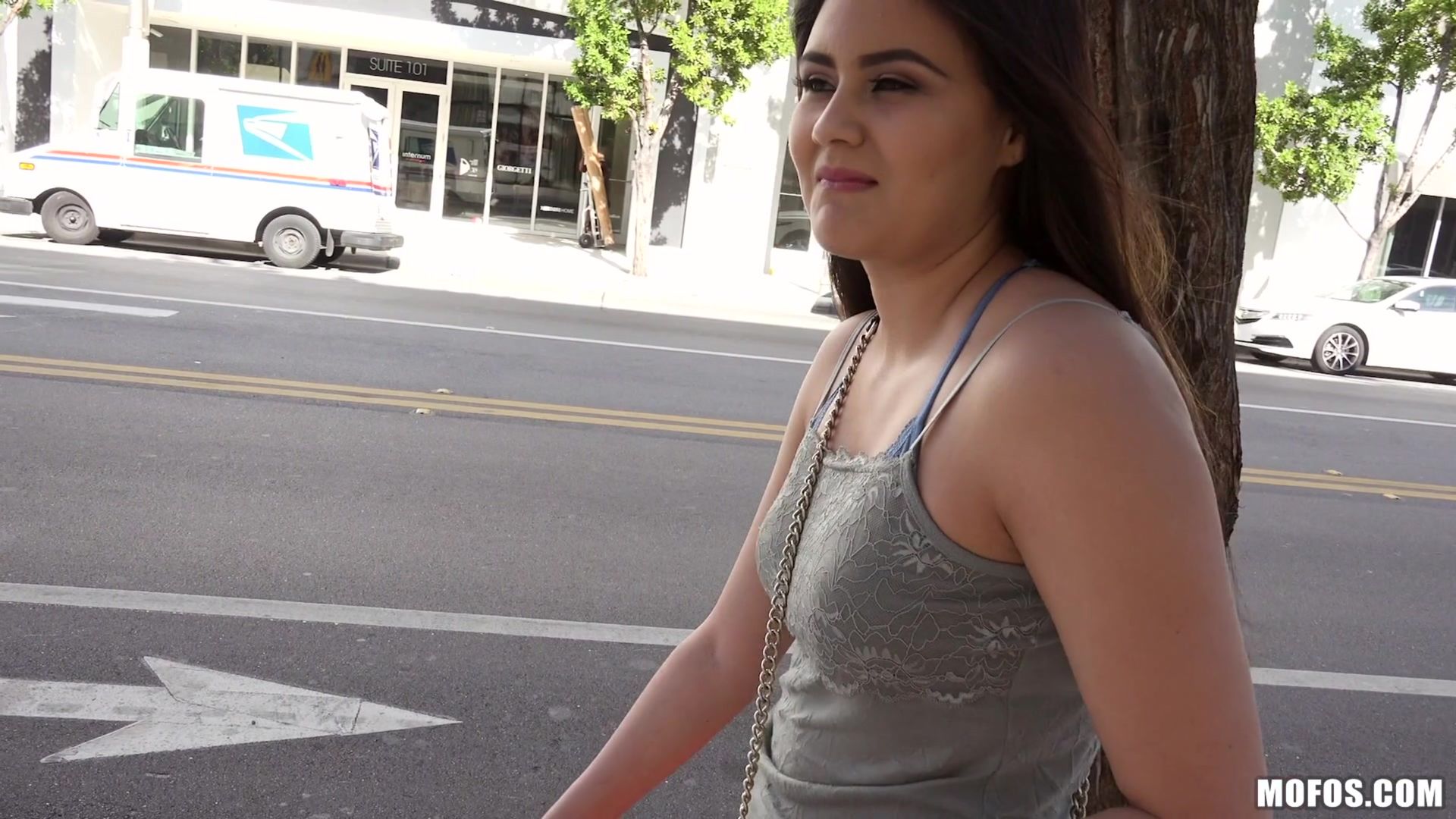 Armenian Babe Gets Cum in Her Eye