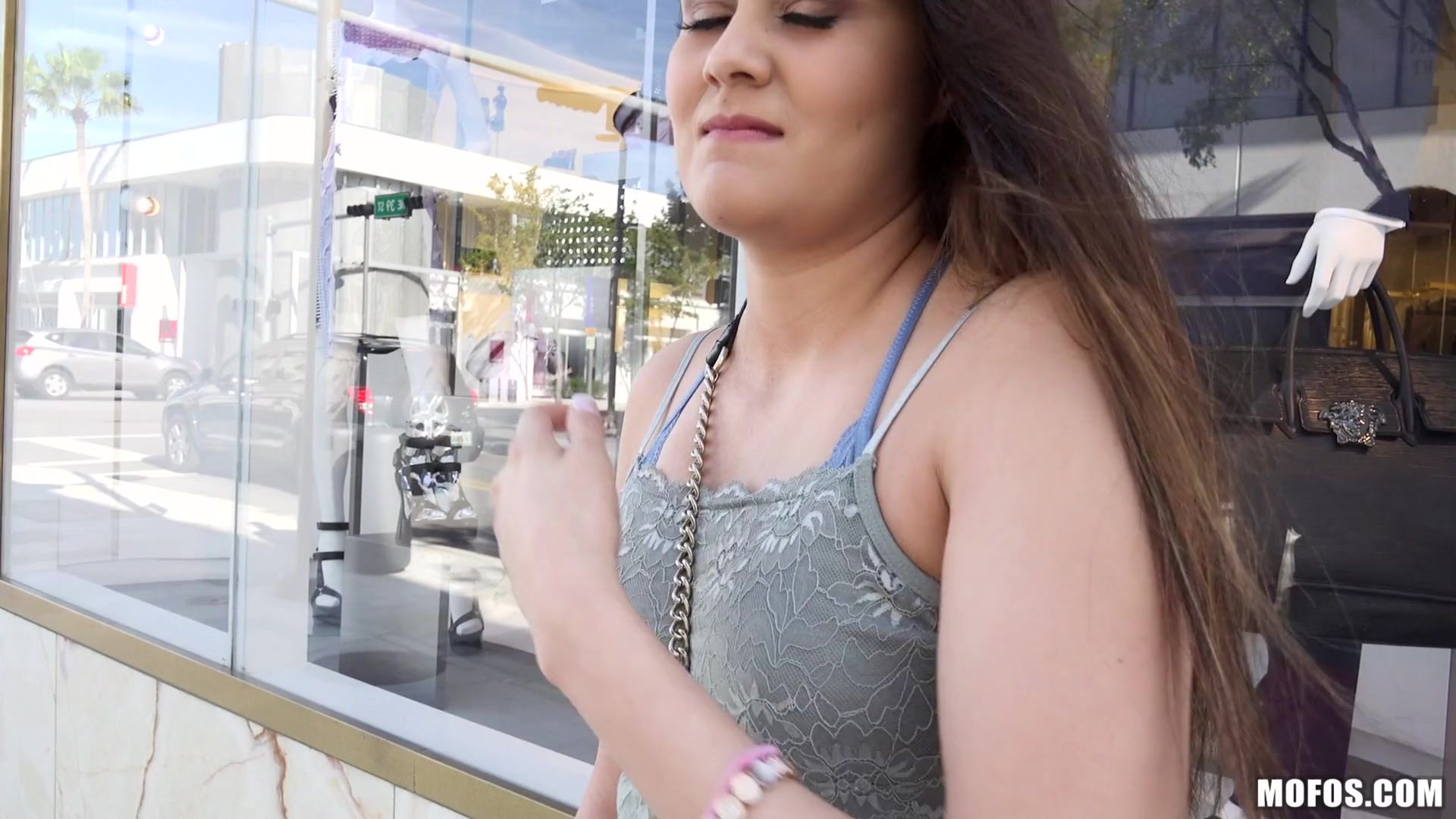 Armenian Babe Gets Cum in Her Eye